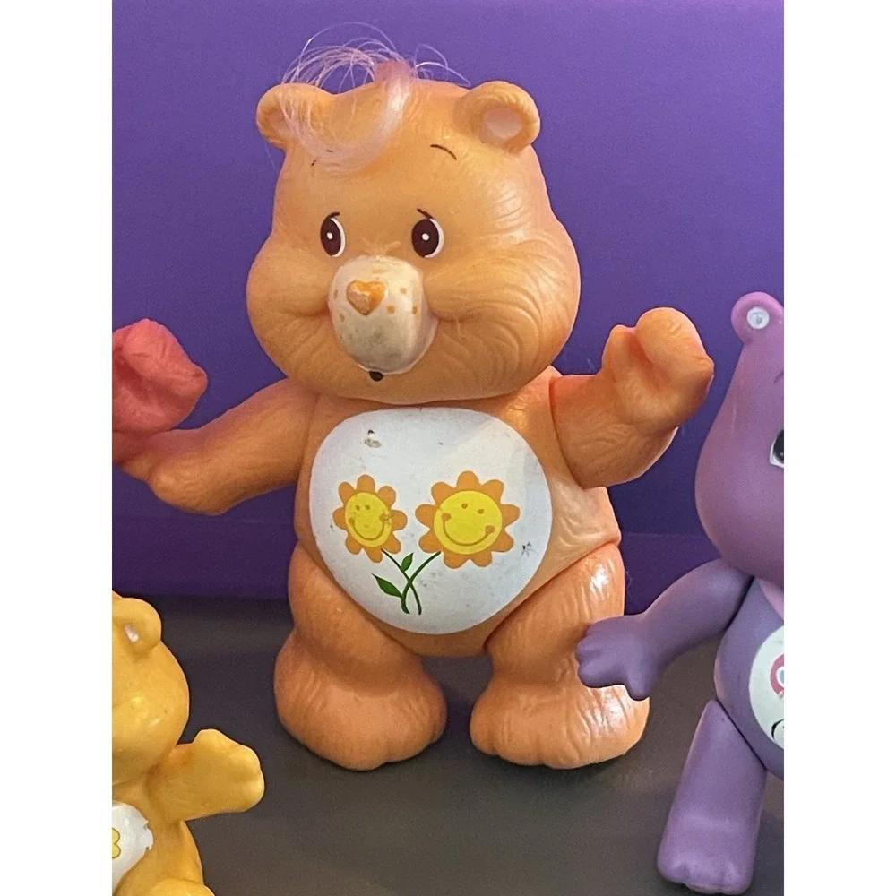 Care Bears Figures Moveable Arms Legs Lot Of 7